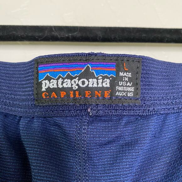 Patagonia Capilene 2 piece Blue Base Layer Set Large - Picture 11 of 15